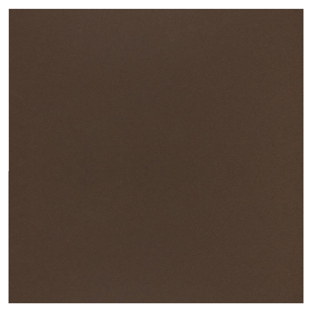 PA Paper Accents Smooth Cardstock 12" x 12" French Roast, 65lb colored cardstock paper for card making, scrapbooking, printing, quilling and crafts, 25 piece pack